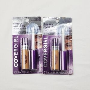 FIRM PRICE 🔥CoverGirl Simply Ageless Triple Action  Concealer BUNDLE OF 2
